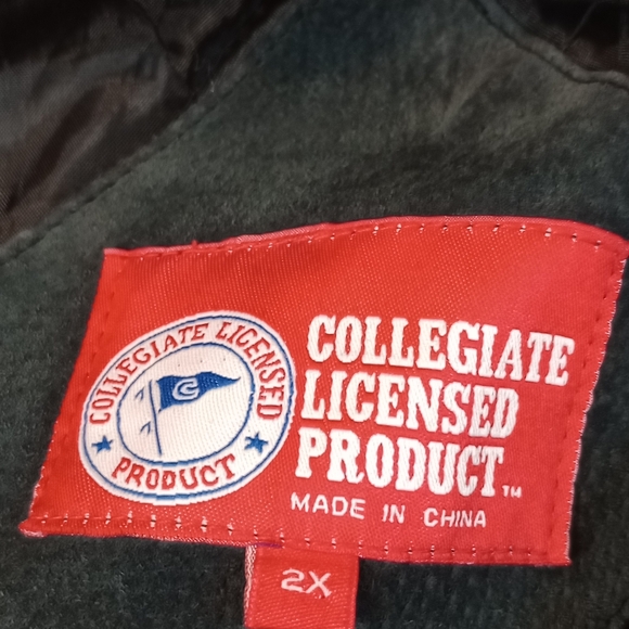 Ohio State Buckeyes Leather Jacket Mens 2XL XXL Suede Collegiate Licensed Produc - Picture 8 of 16